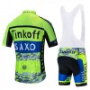 Tenue Maillot + Cuissard à Bretelles 2020 Tinkoff N001